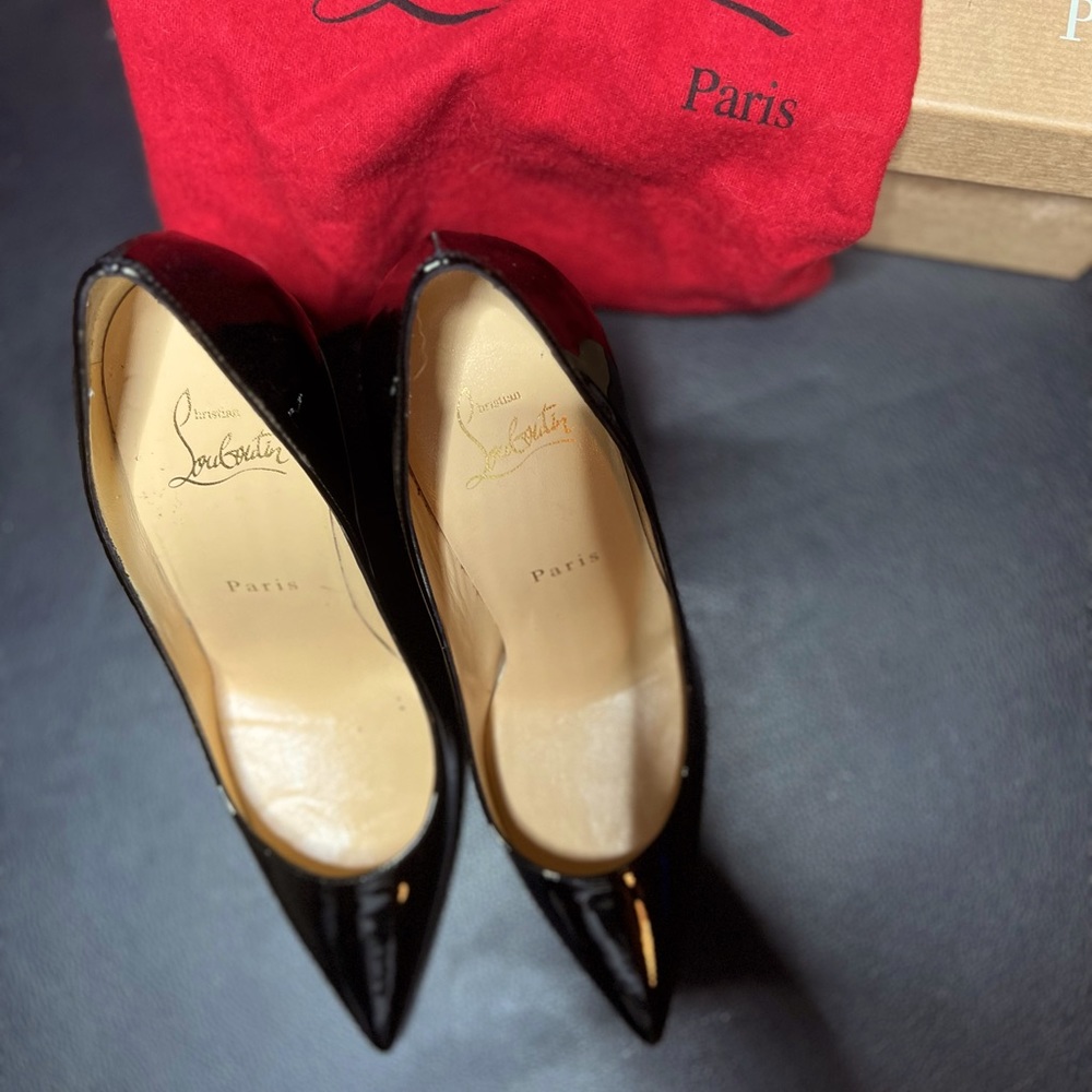 Christian Louboutin heels in size 37. Comes with the original everything!